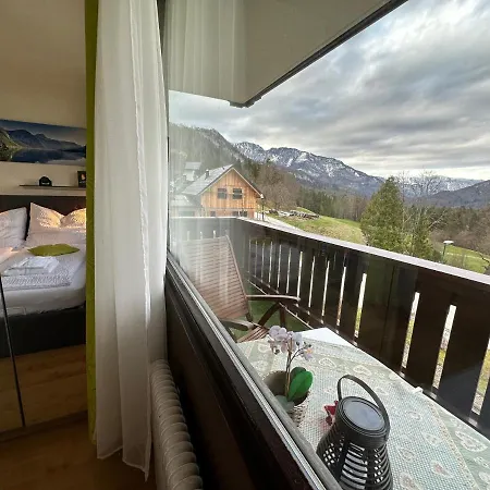 アパート Wohlfuehlapartment Dachsteinblick バート・ゴイーザーン